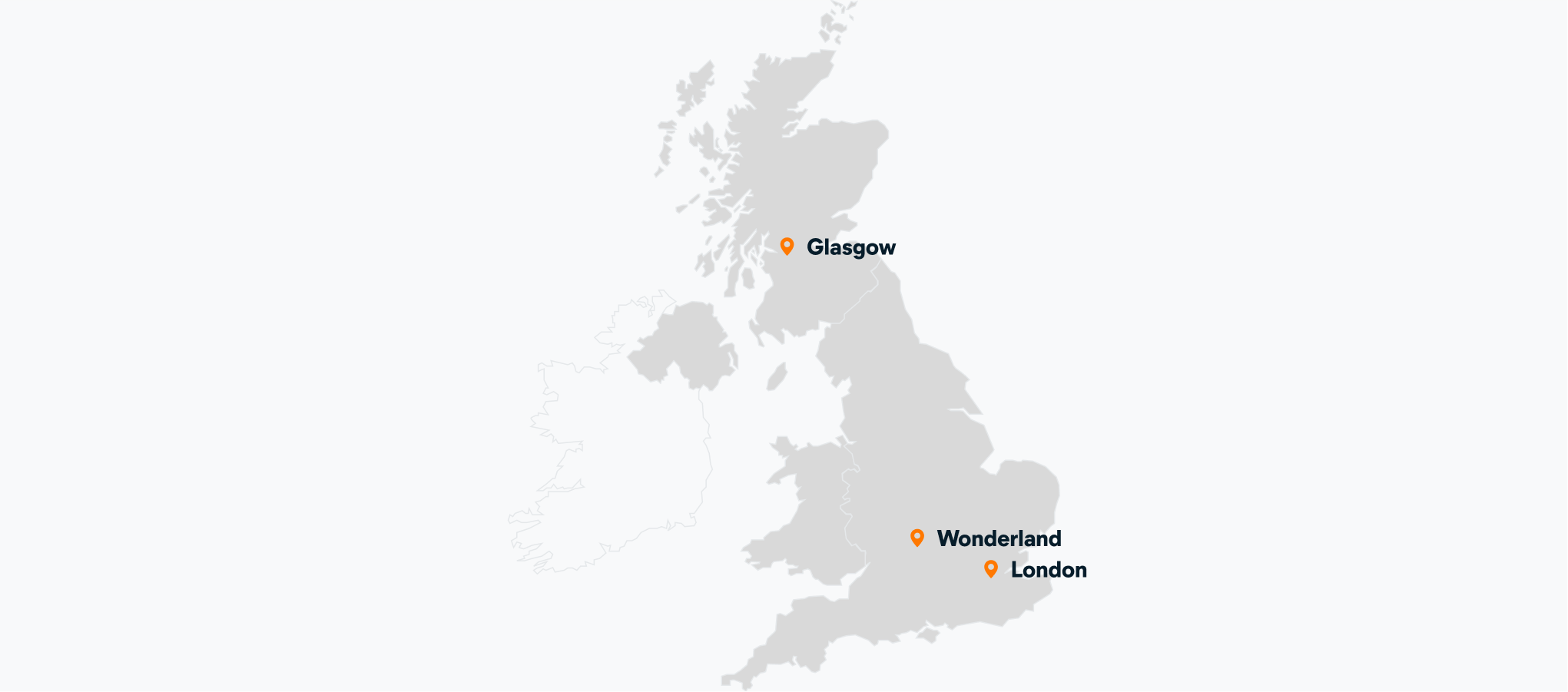 UK map